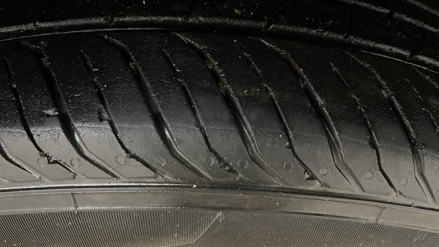 2017 Maruti Baleno ZETA CVT PETROL 1.2, Petrol, Automatic, 93,016 km, Left Rear Tyre Tread