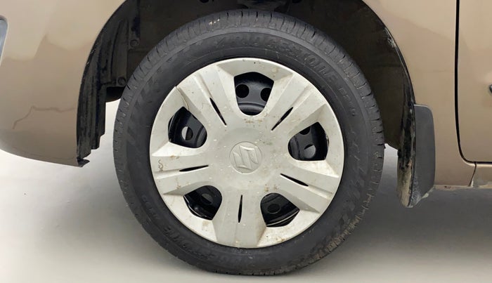 2013 Maruti Wagon R 1.0 VXI, Petrol, Manual, 42,876 km, Left Front Wheel