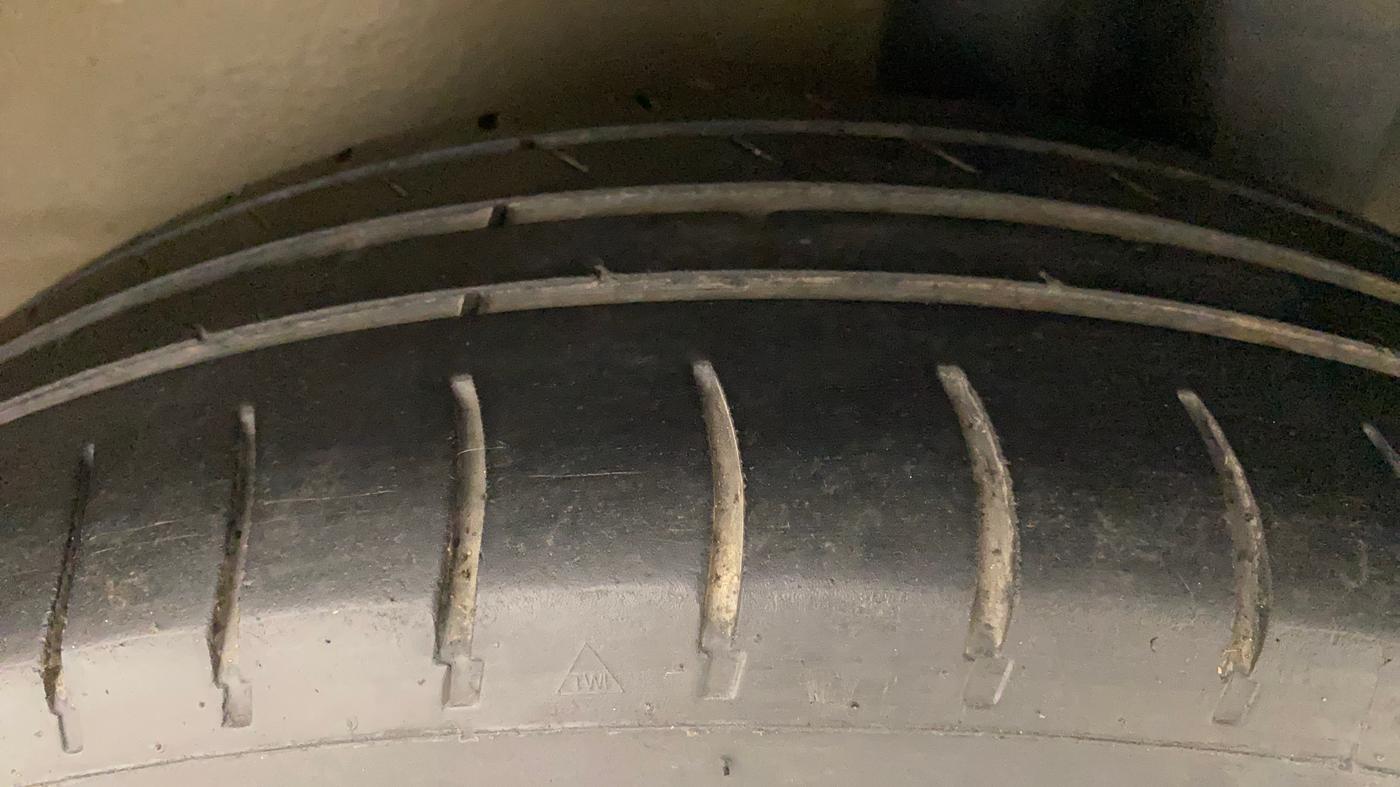 2012 Maruti Ritz VDI, Diesel, Manual, 1,24,543 km, Left Rear Tyre Tread