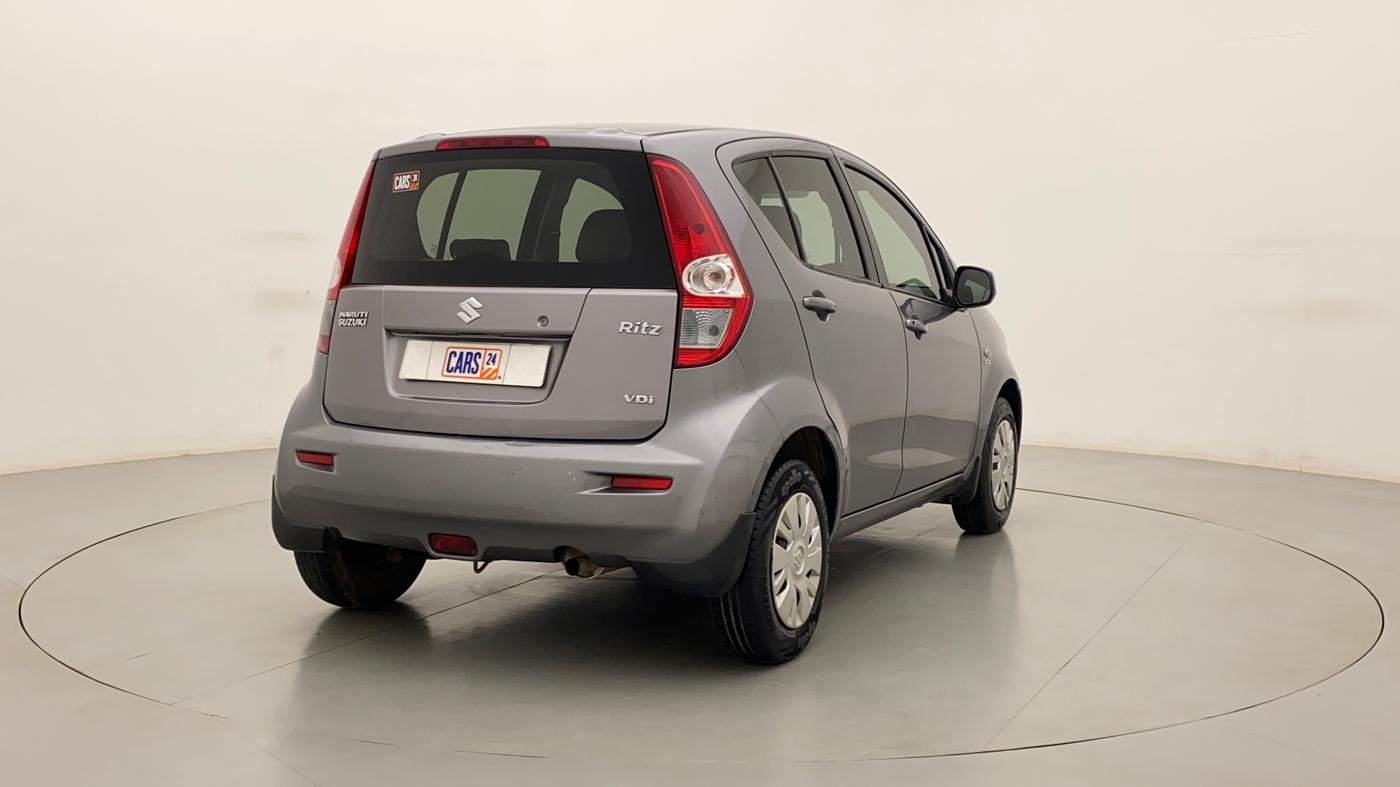 2012 Maruti Ritz VDI, Diesel, Manual, 1,24,543 km, Right Back Diagonal