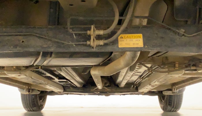 2012 Maruti Ritz VDI, Diesel, Manual, 1,24,543 km, Rear Underbody
