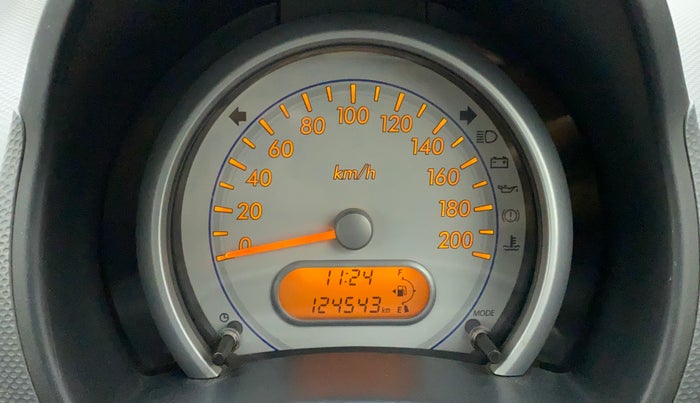 2012 Maruti Ritz VDI, Diesel, Manual, 1,24,543 km, Odometer Image