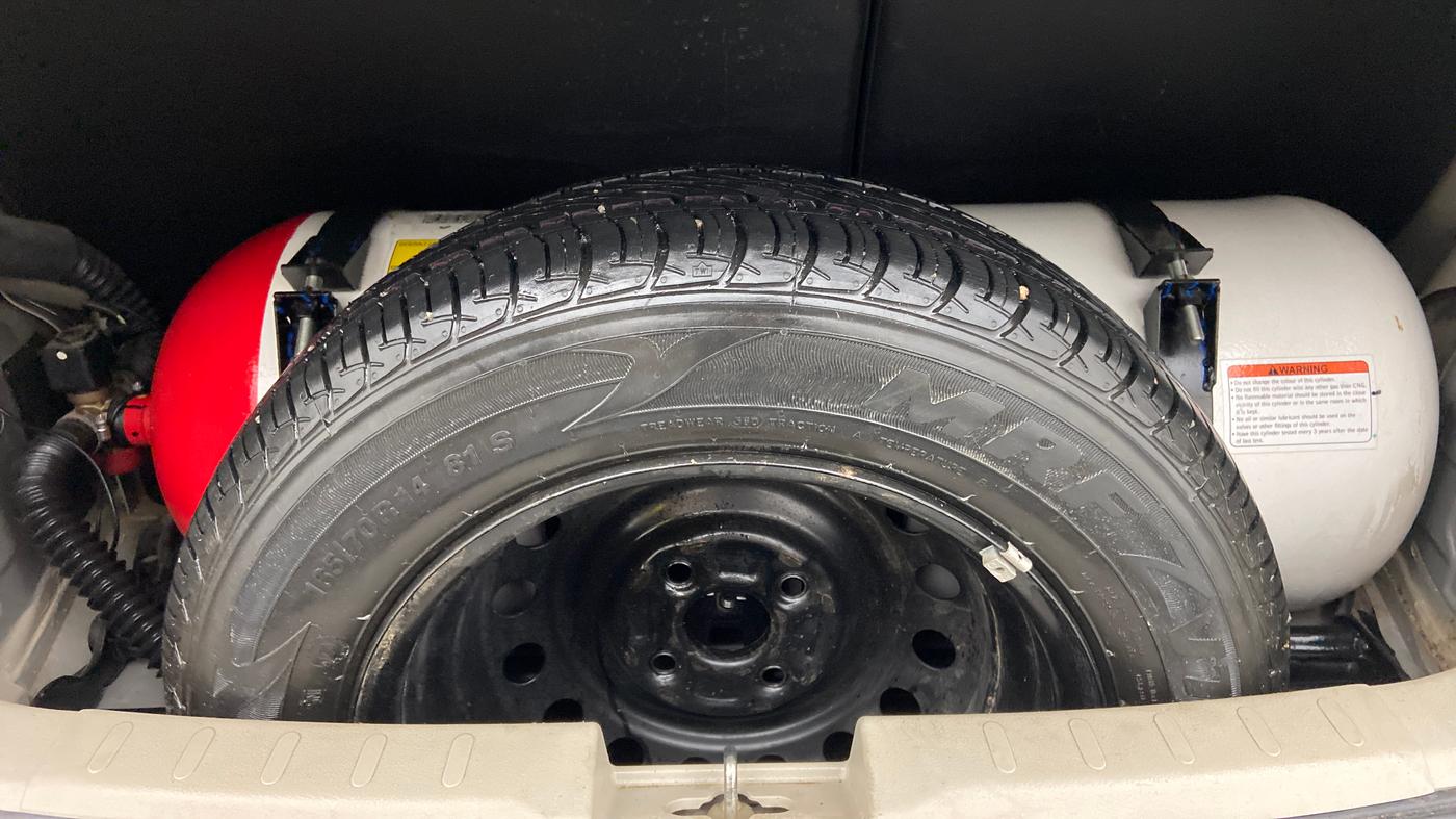 2020 Maruti Celerio VXI (O) CNG, CNG, Manual, 49,984 km, Boot Inside