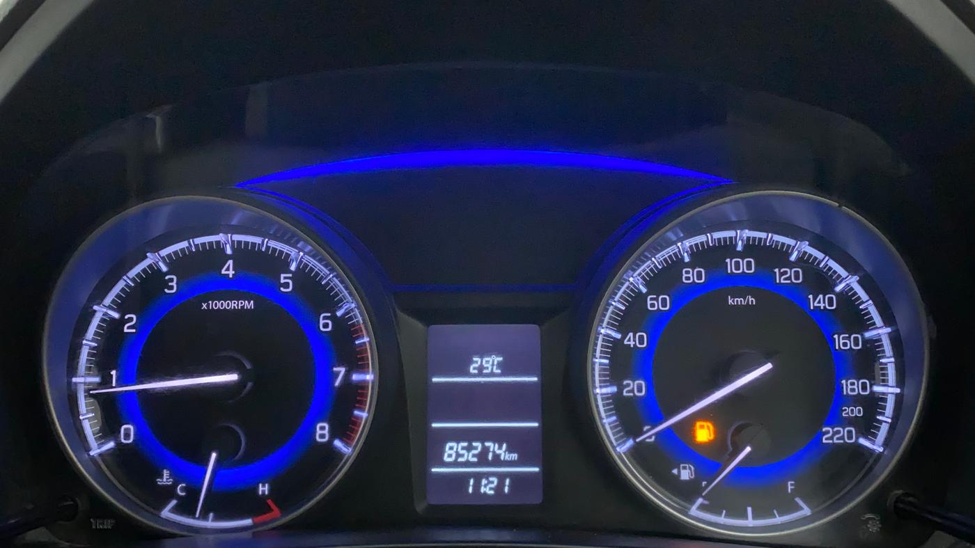 2017 Maruti Baleno DELTA PETROL 1.2, Petrol, Manual, 85,274 km, Odometer Image