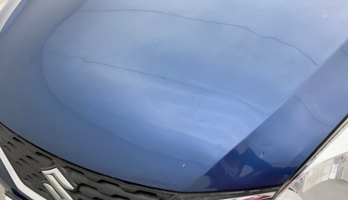 2017 Maruti Baleno DELTA PETROL 1.2, Petrol, Manual, 85,274 km, Bonnet (hood) - Slightly dented