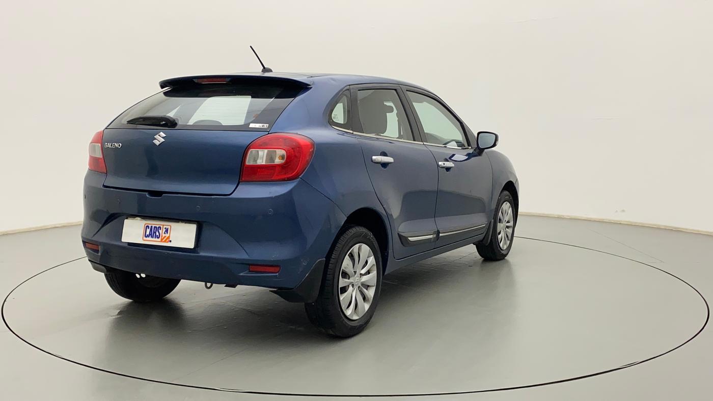 2017 Maruti Baleno DELTA PETROL 1.2, Petrol, Manual, 85,274 km, Right Back Diagonal