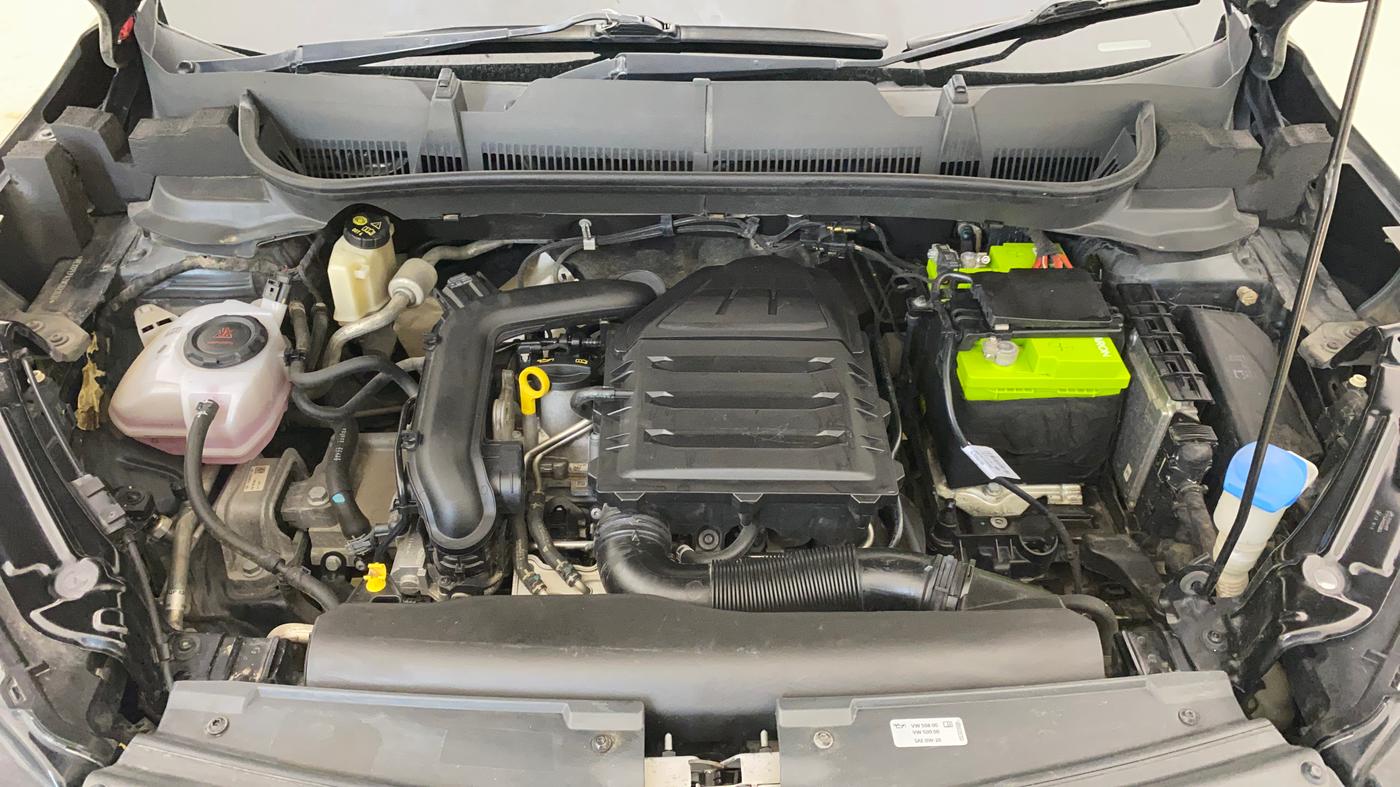 2022 Skoda KUSHAQ AMBITION 1.0L TSI AT, Petrol, Automatic, 62,833 km, Engine View