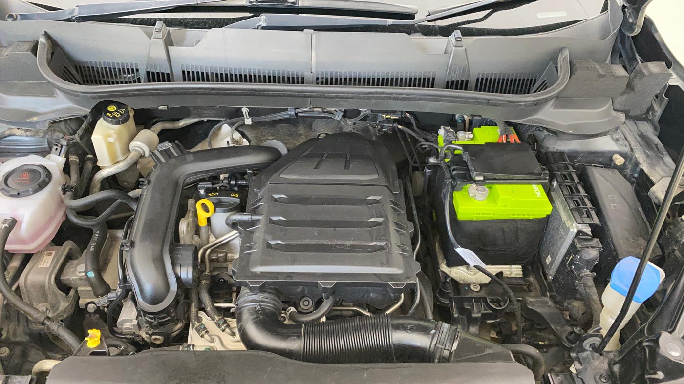 2022 Skoda KUSHAQ AMBITION 1.0L TSI AT, Petrol, Automatic, 62,833 km, Engine View - Left
