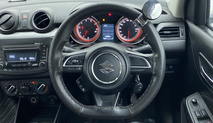 2018 Maruti Swift VXI, Petrol, Manual, 43,660 km, Steering Wheel Close Up