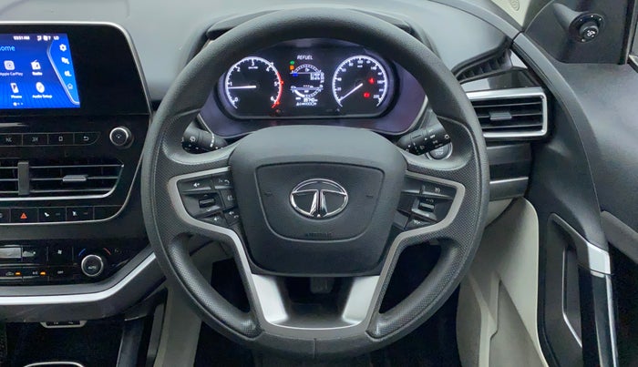 2022 Tata Safari XT PLUS, Diesel, Manual, 40,299 km, Steering Wheel Close Up