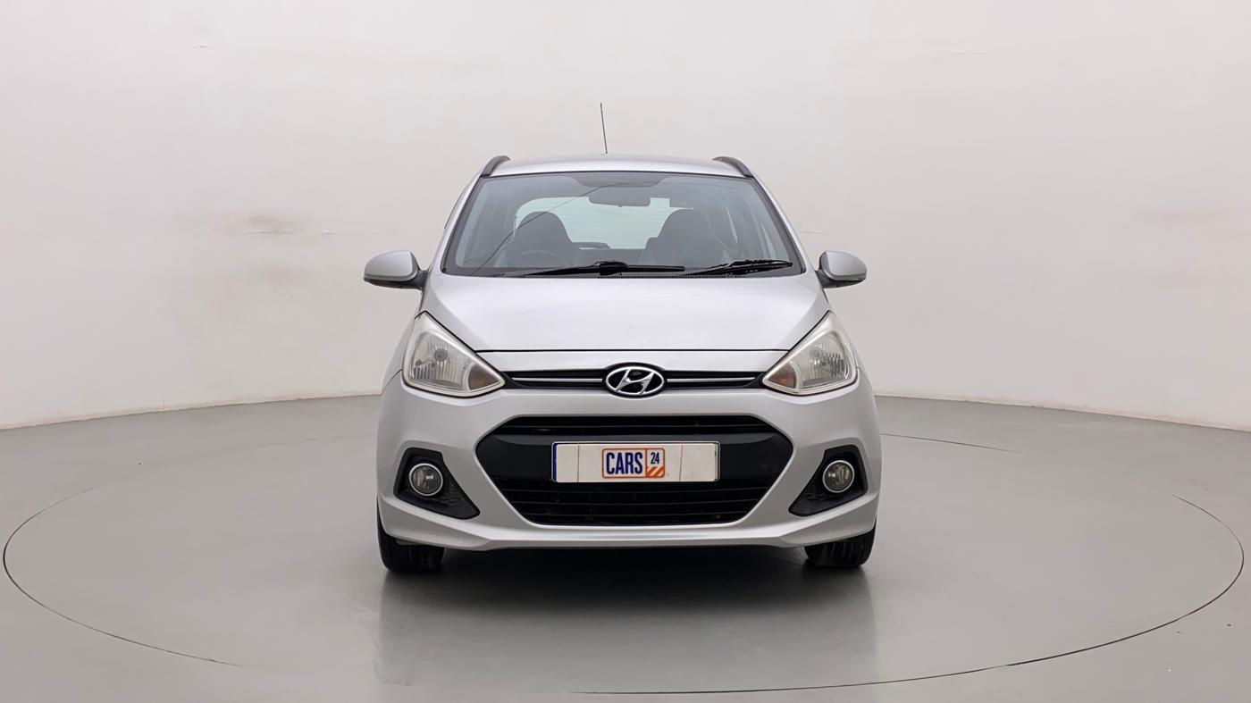 2016 Hyundai Grand i10 ASTA (O) AT 1.2 KAPPA VTVT, Petrol, Automatic, 1,31,017 km, Front