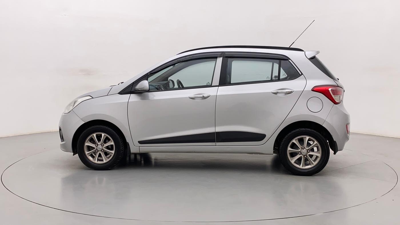 2016 Hyundai Grand i10 ASTA (O) AT 1.2 KAPPA VTVT, Petrol, Automatic, 1,31,017 km, Left Side