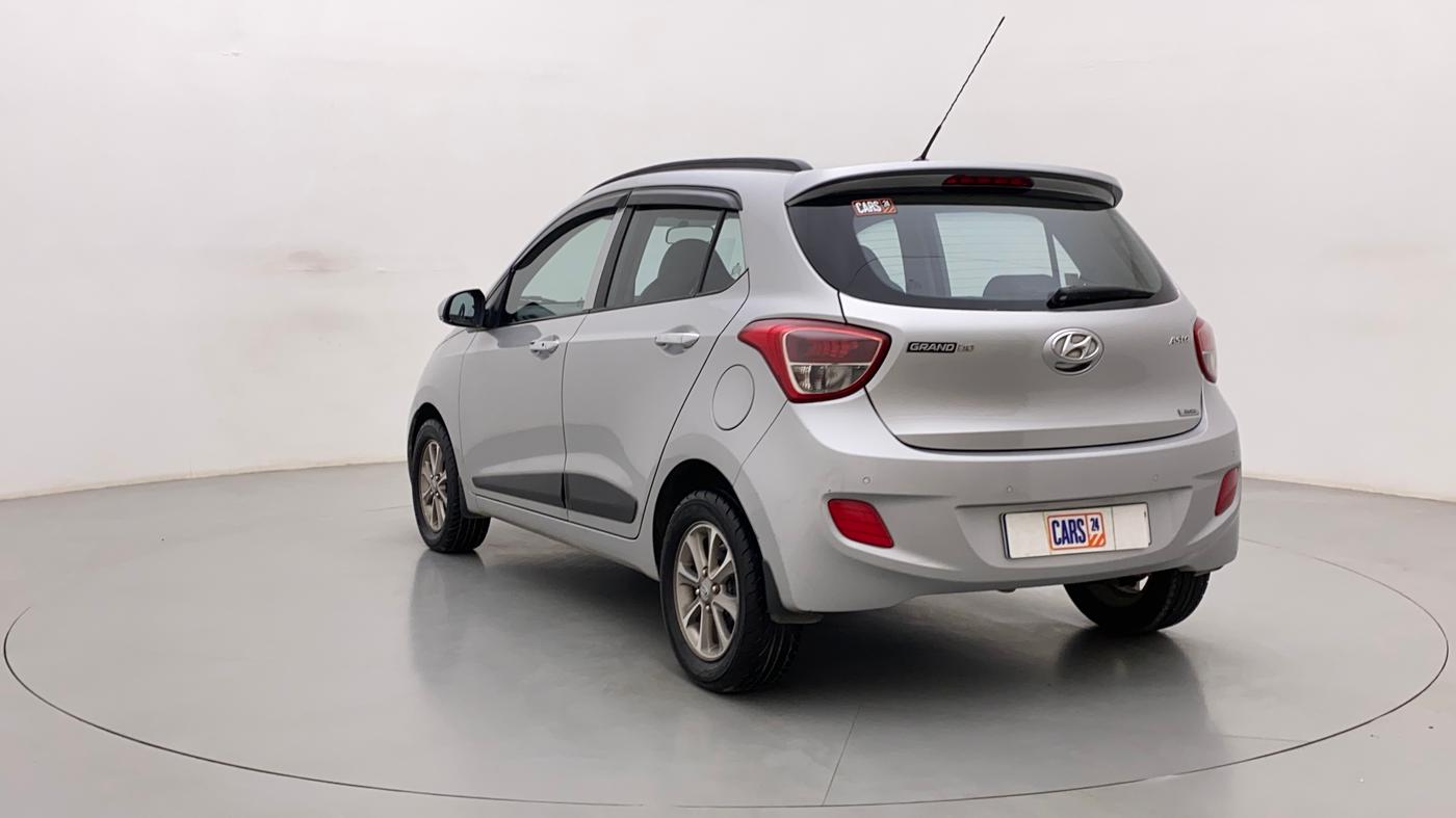 2016 Hyundai Grand i10 ASTA (O) AT 1.2 KAPPA VTVT, Petrol, Automatic, 1,31,017 km, Left Back Diagonal