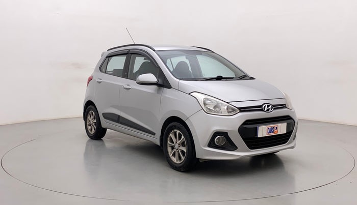 2016 Hyundai Grand i10 ASTA (O) AT 1.2 KAPPA VTVT, Petrol, Automatic, 1,31,017 km, Right Front Diagonal