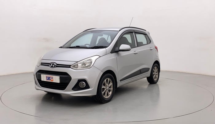2016 Hyundai Grand i10 ASTA (O) AT 1.2 KAPPA VTVT, Petrol, Automatic, 1,31,017 km, Left Front Diagonal