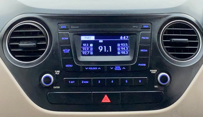 2016 Hyundai Grand i10 ASTA (O) AT 1.2 KAPPA VTVT, Petrol, Automatic, 1,31,017 km, Infotainment System
