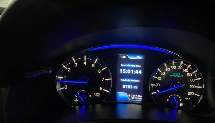 2018 Maruti Ciaz SIGMA 1.5 SHVS MT  PETROL, Petrol, Manual, 31,758 km, Odometer Image