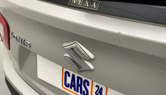 2018 Maruti IGNIS ZETA 1.2 AMT, Petrol, Automatic, 64,505 km, Dicky (Boot door) - Minor scratches