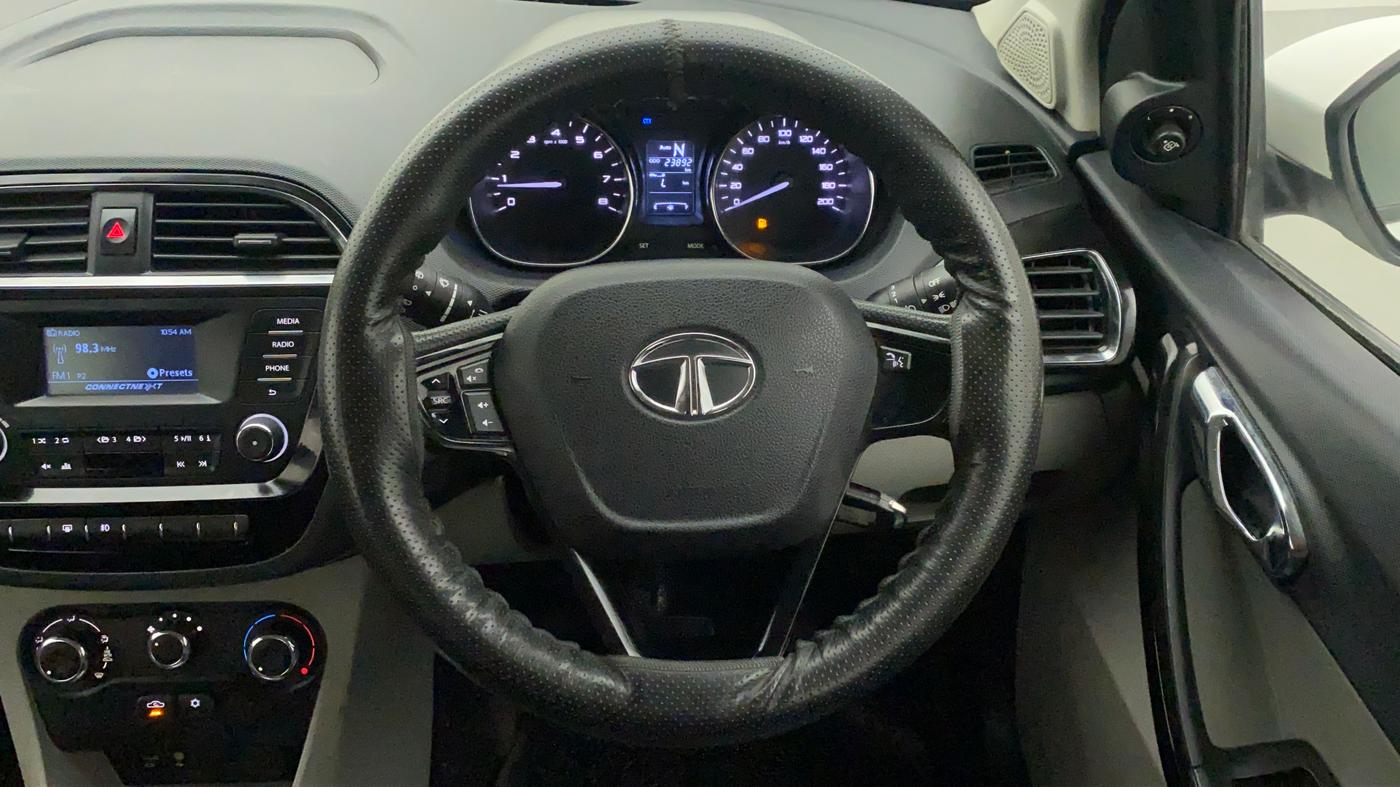 2019 Tata Tiago XZA PETROL, Petrol, Automatic, 23,892 km, Steering Wheel Close Up