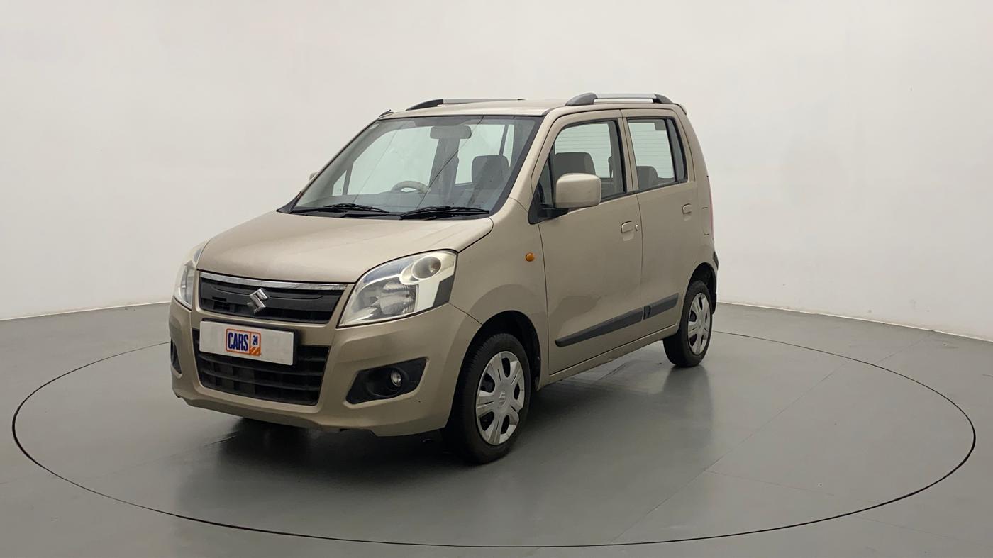 2013 Maruti Wagon R 1.0 VXI, Petrol, Manual, 25,596 km, Left Front Diagonal