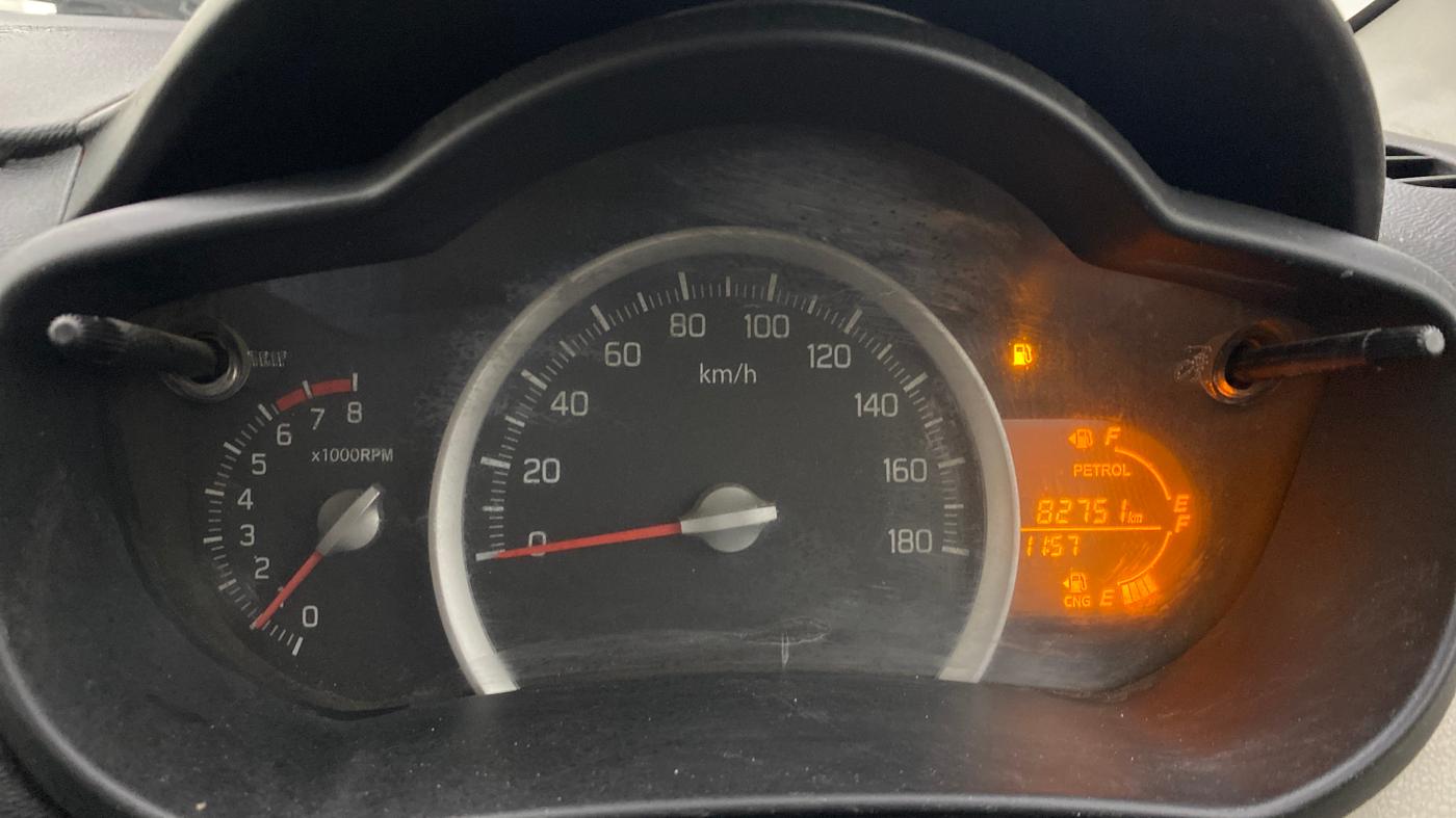 2016 Maruti Celerio VXI CNG, CNG, Manual, 82,751 km, Odometer Image