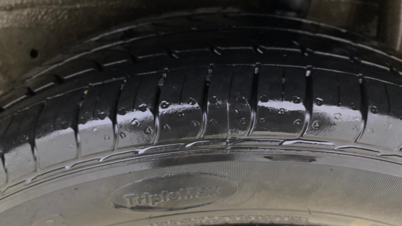 2016 Maruti Celerio VXI CNG, CNG, Manual, 82,751 km, Left Rear Tyre Tread
