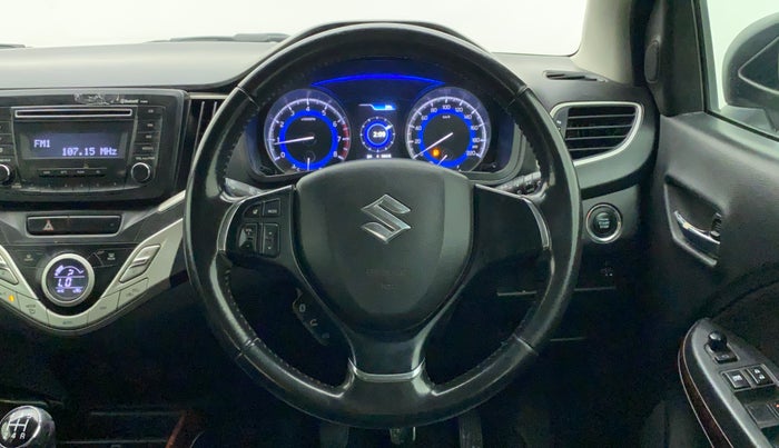 2017 Maruti Baleno ZETA PETROL 1.2, Petrol, Manual, 1,15,870 km, Steering Wheel Close Up