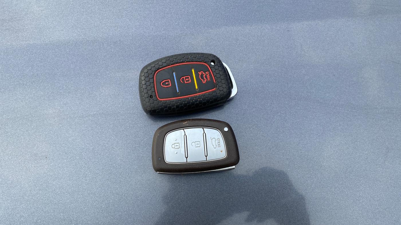 2019 Hyundai Elite i20 ASTA (O) CVT, Petrol, Automatic, 57,689 km, Key Close Up