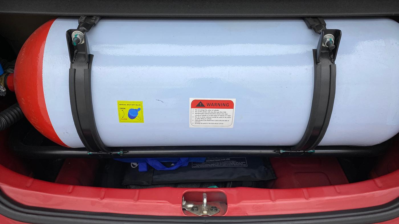 2019 Hyundai NEW SANTRO 1.1 SPORTZ MT CNG, CNG, Manual, 21,352 km, Boot Inside