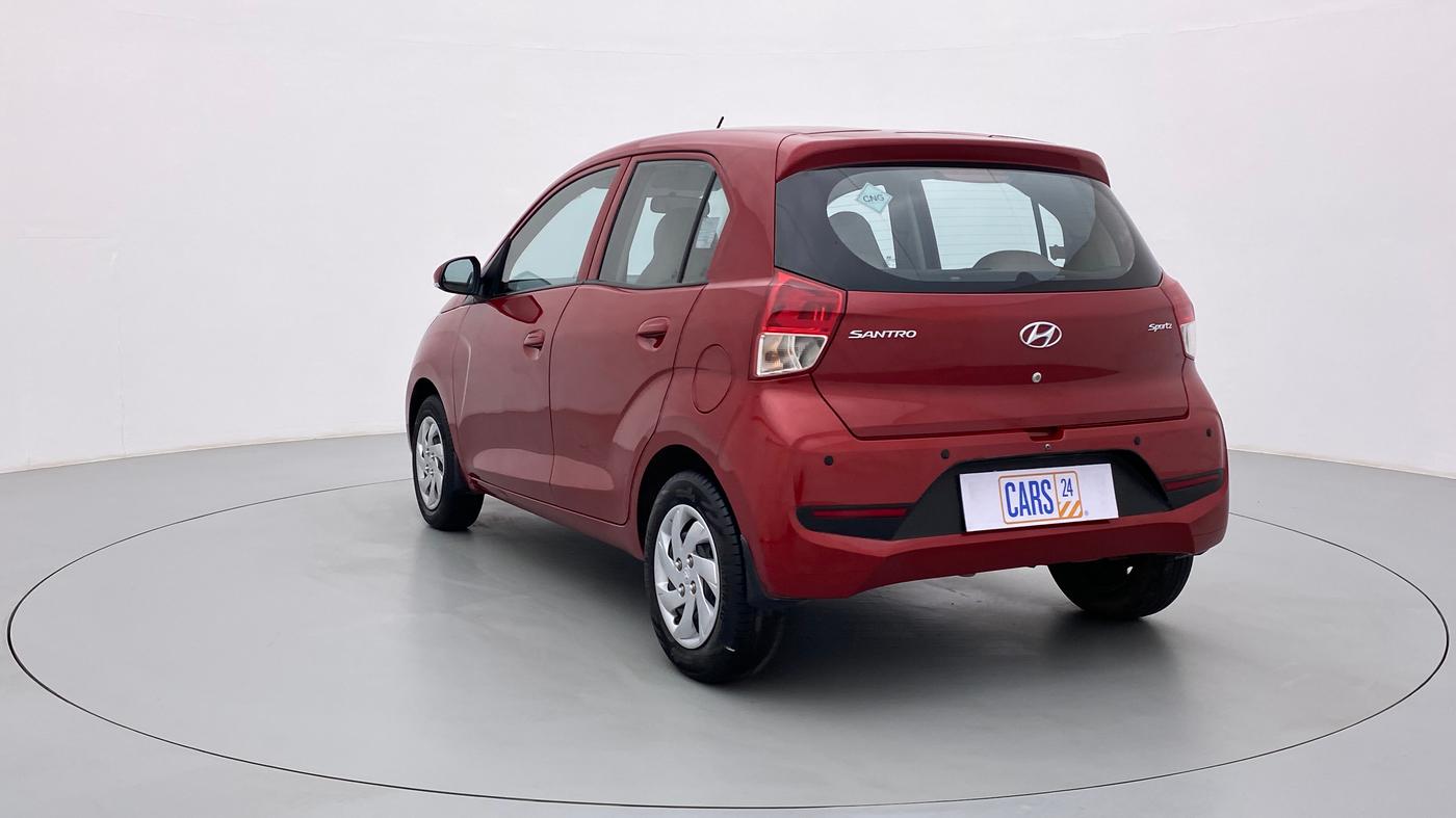 2019 Hyundai NEW SANTRO 1.1 SPORTZ MT CNG, CNG, Manual, 21,352 km, Left Back Diagonal