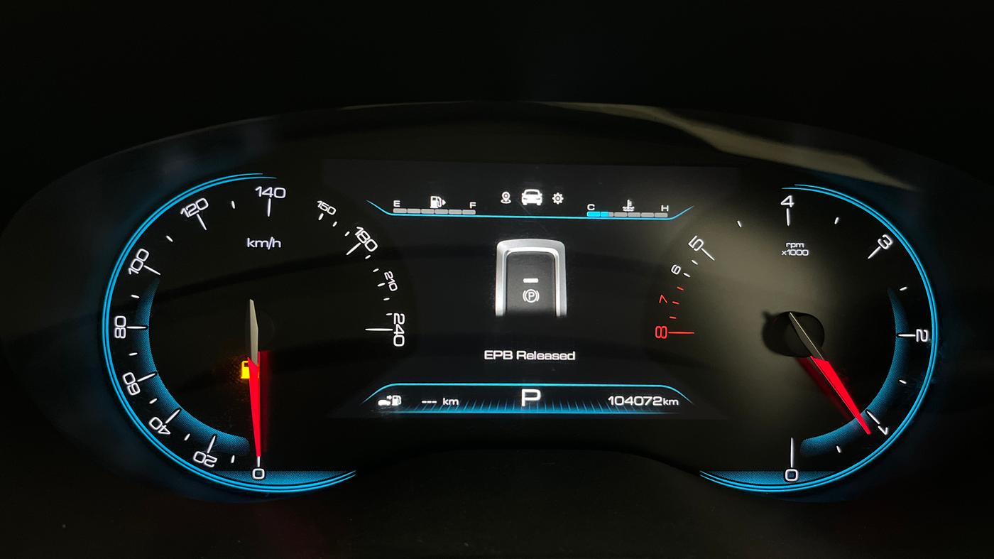 2019 MG HECTOR SHARP 1.5 DCT PETROL, Petrol, Automatic, 1,04,024 km, Odometer Image