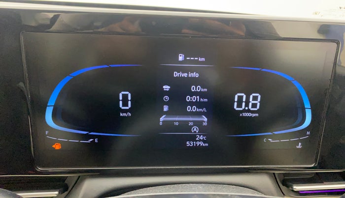 2023 Hyundai Verna SX (O)1.5 VTVT, Petrol, Manual, 53,198 km, Odometer Image