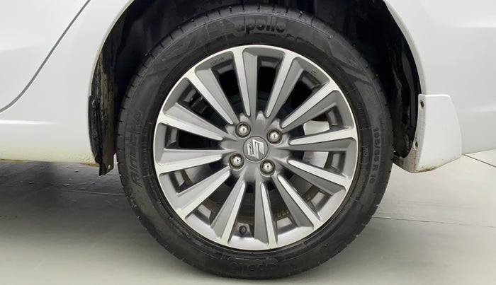 2021 Maruti Ciaz ALPHA 1.5 AT SHVS, Petrol, Automatic, 10,201 km, Left Rear Wheel