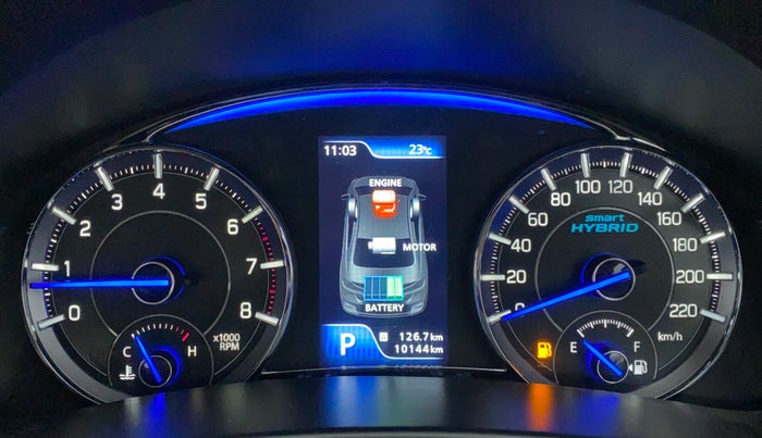 2021 Maruti Ciaz ALPHA 1.5 AT SHVS, Petrol, Automatic, 10,201 km, Odometer Image