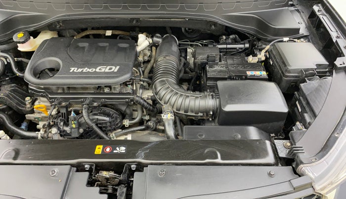 2023 KIA SONET HTX 1.0 DCT, Petrol, Automatic, 11,716 km, Engine View - Left