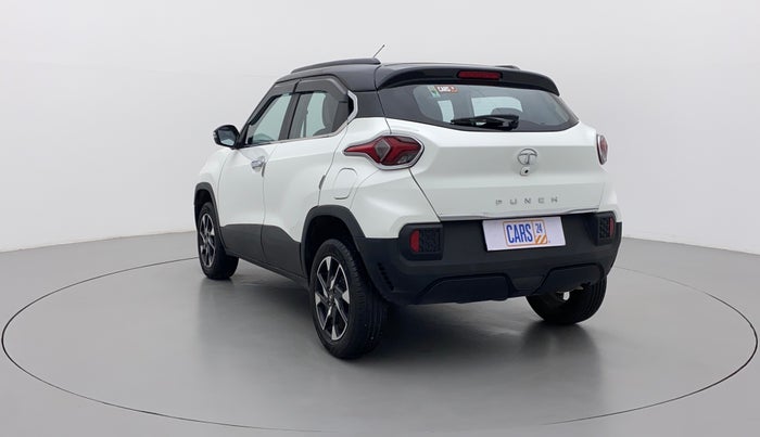 2022 Tata PUNCH CREATIVE  AMT, Petrol, Automatic, 27,268 km, Left Back Diagonal