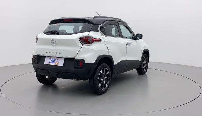2022 Tata PUNCH CREATIVE  AMT, Petrol, Automatic, 27,268 km, Right Back Diagonal