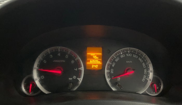 2015 Maruti Swift VXI, Petrol, Manual, 62,671 km, Odometer Image