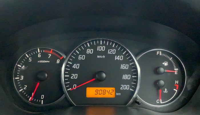2010 Maruti Swift Dzire VXI, Petrol, Manual, 91,136 km, Odometer Image
