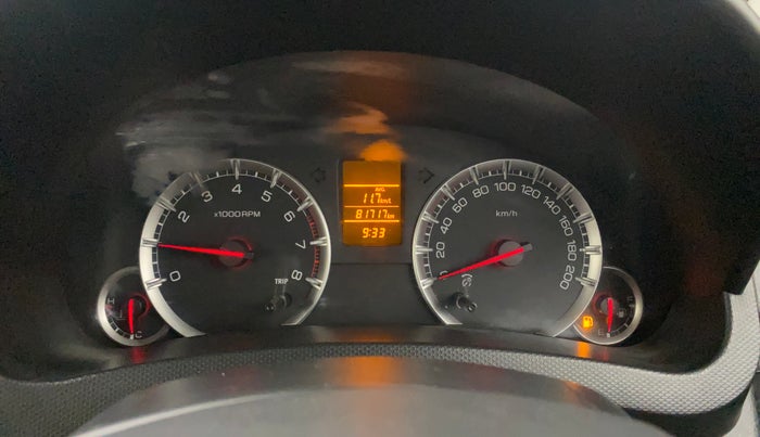 2014 Maruti Swift VXI, Petrol, Manual, 81,684 km, Odometer Image