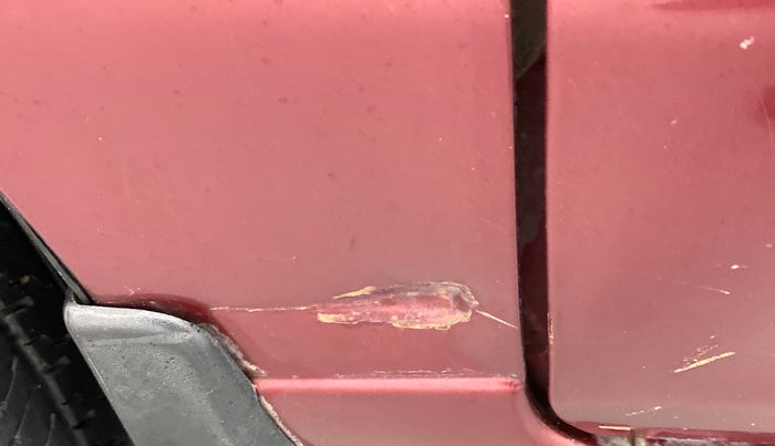 2014 Maruti Alto K10 LXI P, Petrol, Manual, 27,535 km, Left fender - Slightly dented