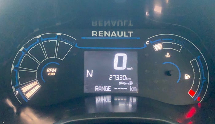 2021 Renault TRIBER RXZ AMT, Petrol, Automatic, 27,286 km, Odometer Image