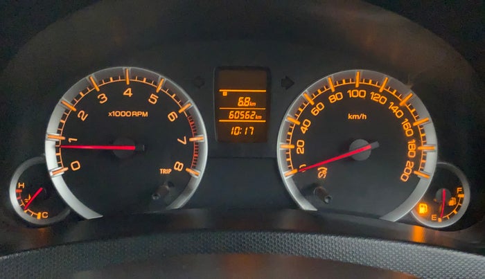 2013 Maruti Swift VXI, Petrol, Manual, 60,562 km, Odometer Image