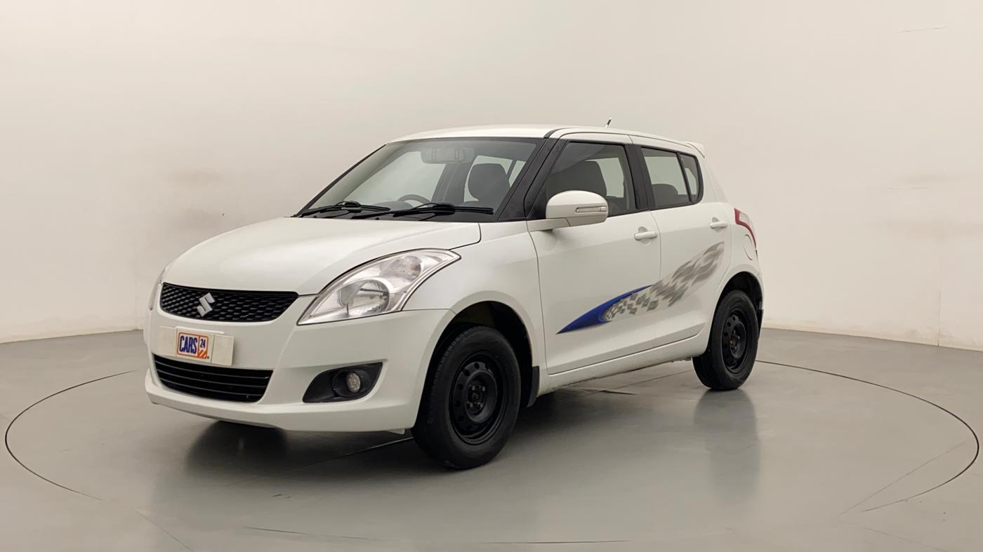 2013 Maruti Swift VXI, Petrol, Manual, 60,562 km, Left Front Diagonal