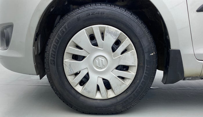 2012 Maruti Swift VXI D, Petrol, Manual, 40,186 km, Left Front Wheel
