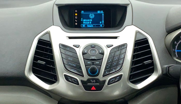 2015 Ford Ecosport TITANIUM 1.5L PETROL AT, Petrol, Automatic, 81,185 km, Infotainment System