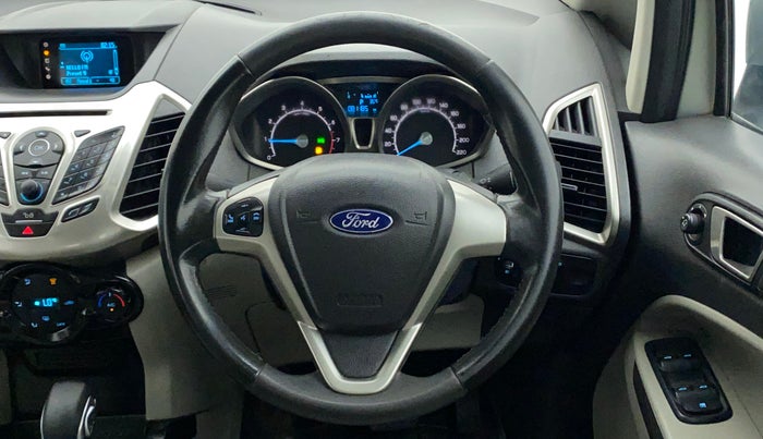 2015 Ford Ecosport TITANIUM 1.5L PETROL AT, Petrol, Automatic, 81,185 km, Steering Wheel Close Up