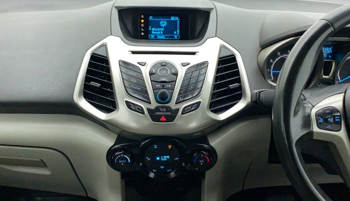 2015 Ford Ecosport TITANIUM 1.5L PETROL AT, Petrol, Automatic, 81,185 km, Air Conditioner
