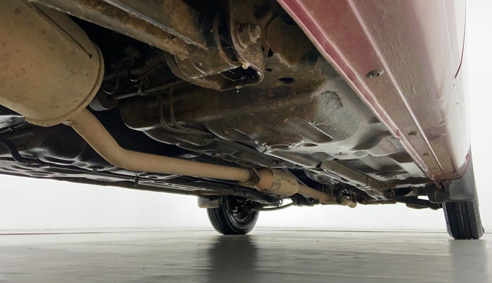2011 Maruti Alto LXI, Petrol, Manual, 47,145 km, Rear right underbody view