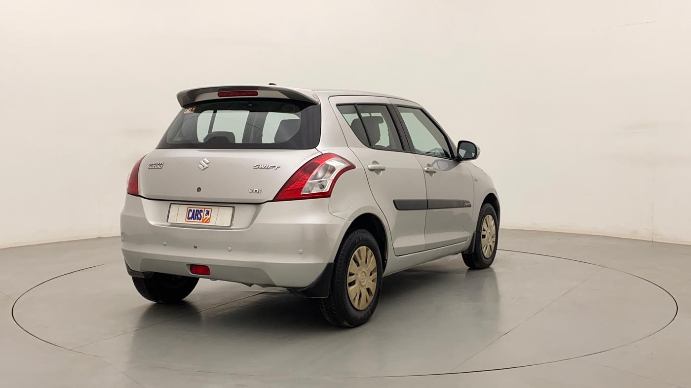 2012 Maruti Swift VDI, Diesel, Manual, 80,812 km, Right Back Diagonal
